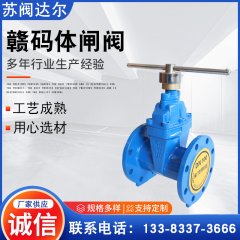 赣马体软密封闸阀磁加密闸阀
